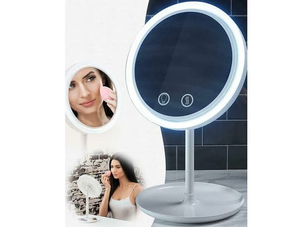 Sminkspegel LED & Fläkt - Spegel till Smink