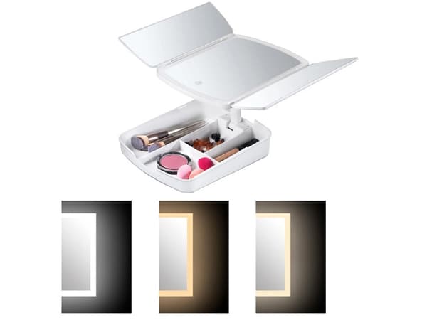 Upplyst make-up led sminkspegel