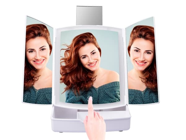 Upplyst make-up led sminkspegel