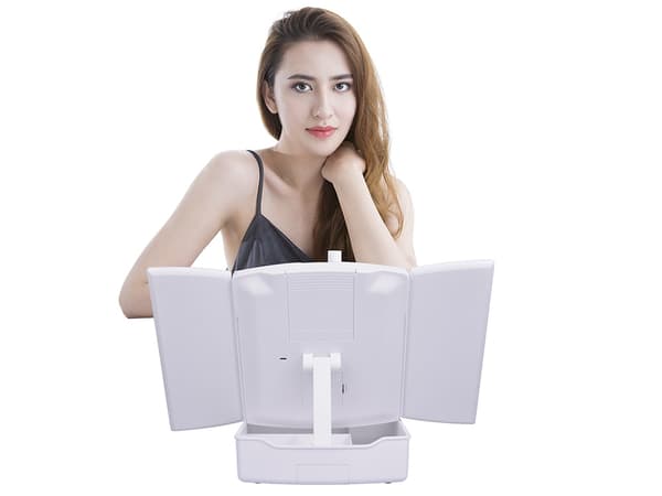 Upplyst make-up led sminkspegel