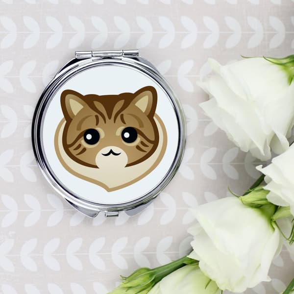 Siberian - lomme håndtaske spejl fra Art-Dog