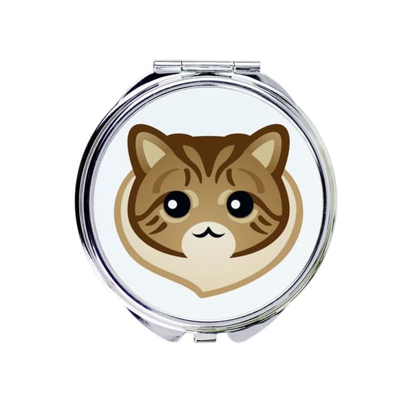 Siberian - lomme håndtaske spejl fra Art-Dog