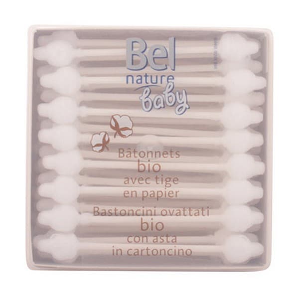 Bel Nature Ecocert cotton buds safety 100% cotton 60 pcs