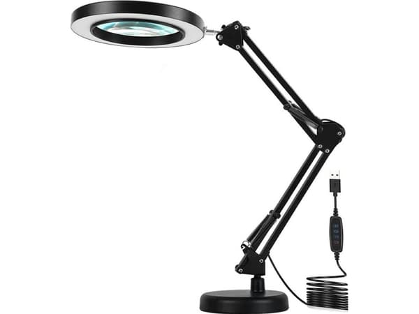 Lusterko kosmetyczne ATL ZD144 Lampka lupa kosmetyczna biurkowa
