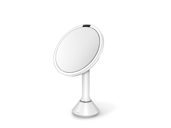 Mirror with touch control of light intensity Dual Light white