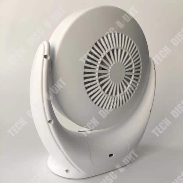 TD® Smart Makeup Mirror HD Dual Switch-spegel med LED-ljus och fläktfunktion