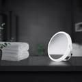 Miniatyrbilde 3 av 3: Smedbo Outline LED Sminkespeil x7 forstørring Ø18cm
