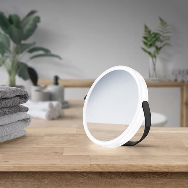 Smedbo Outline LED Sminkespeil x7 forstørring Ø18cm