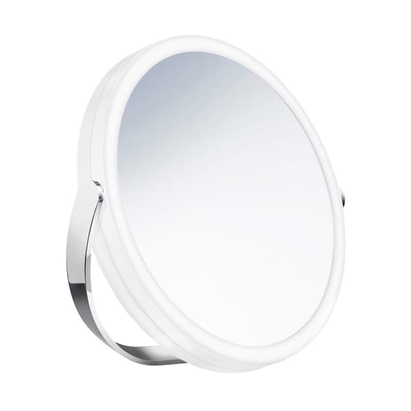 Smedbo Outline LED Sminkespeil x7 forstørring Ø18cm Krom