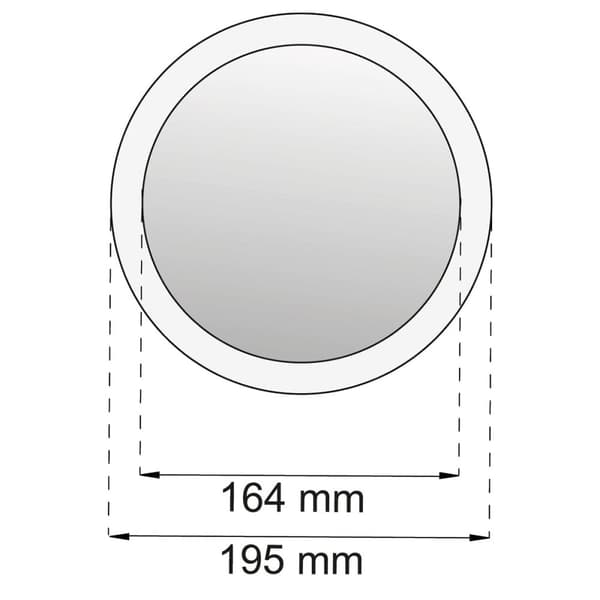 Habo Zoom Sminkespeil Ø164mm