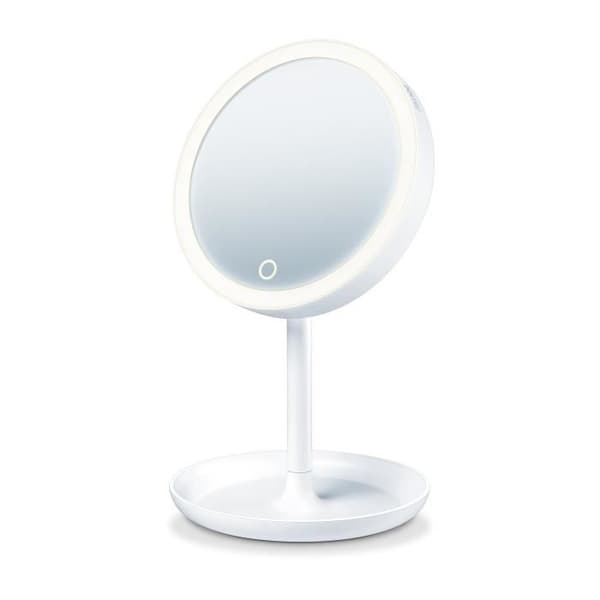 Beurer Belyst sminkspegel BS 45 Vit med LED