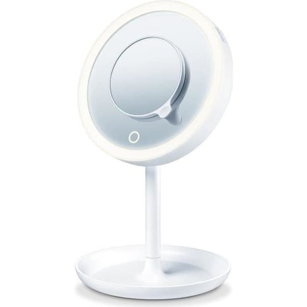 Beurer Belyst sminkspegel BS 45 Vit med LED