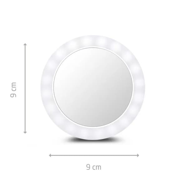 Ecomed by Medisana CM-20E -meikkipeili taustavalolla selfieiden/bloggaamiseen