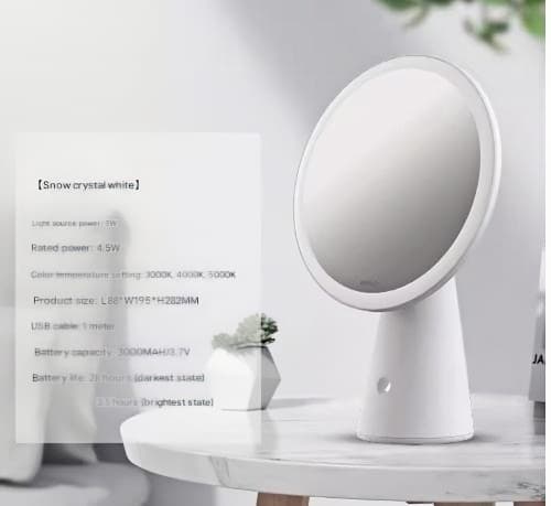 Philips kosmetisk spegel Led med lampor Skrivbordsmakeup Hem Bärbar klädbordsskönhetsspegel