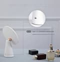 Miniatyrbild 2 av 5: Philips kosmetisk spegel Led med lampor Skrivbordsmakeup Hem Bärbar klädbordsskönhetsspegel