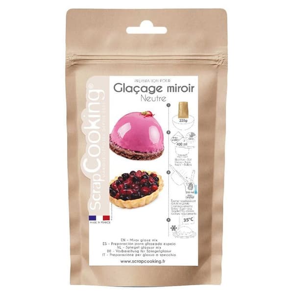 POT DE GLACERING ROYAL MIROIR 220G - SCRAPCOOKING