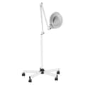 Miniatyrbillede 1 af 2: LED Forstørrelseslampe, 360° Rotérbar, 5x Forstørrelse, Fritstående Design,HVID