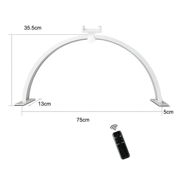 LED Bordlampe, Dæmpbar Lys, 3 Lys Tilstande, Hvid, EU