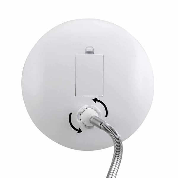 Sminkspegel LED 10 x zoom med sugpropp och flexibel arm