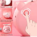 Miniatyrbillede 3 af 9: OBOSOE Makeup Spejle Bærbare LED Tegneserie Fyld Lys Makeup Spejl Ventilator Lys Justerbar USB Opladning Håndholdt Mini Fan