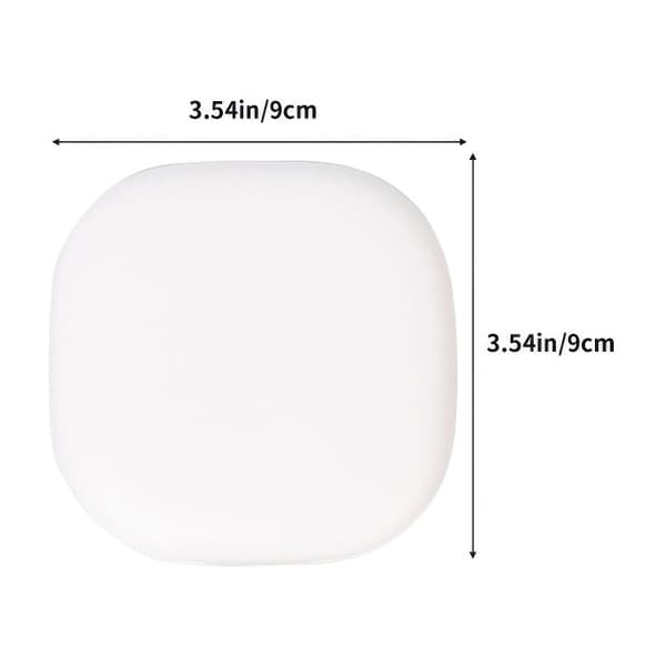Makeupspejl / Spejl med LED-Lys & 10x Forstørrelse – Bærbar