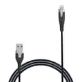 Miniatyrbild 3 av 4: GEAR LaddPRO USB-A till Lightning kabel C89 1.5m Svart