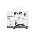 Miniatyrbild 4 av 4: GEAR LaddPRO USB-A till Lightning kabel C89 1.5m Svart