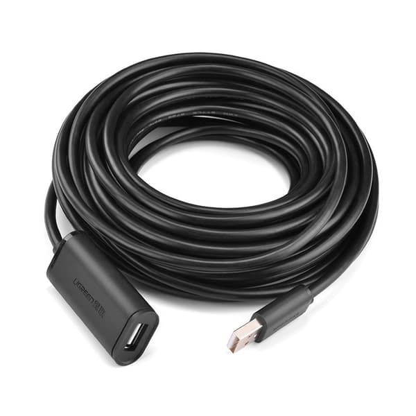 Ugreen USB 2.0 female USB male Kabel Chipset 5 m Svart