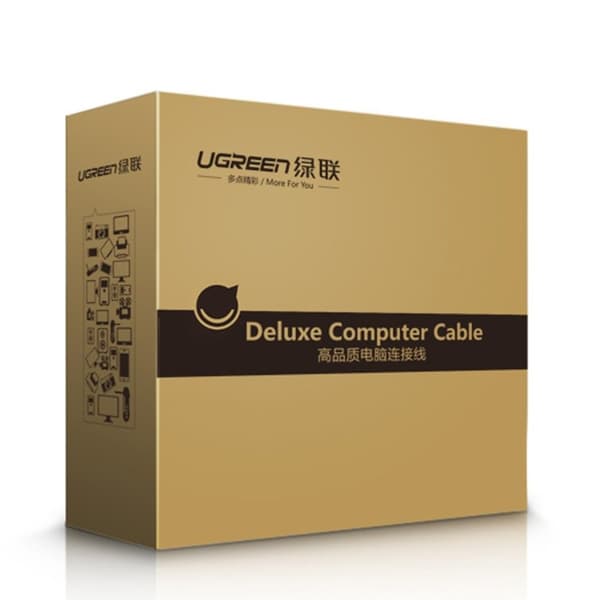 Ugreen USB 2.0 female USB male Kabel Chipset 5 m Svart