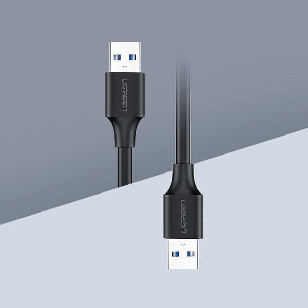Ugreen USB 3.0 male USB 3.0 male Kabel 2m Grå