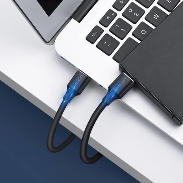 Ugreen USB 3.0 male USB 3.0 male Kabel 2m Grå