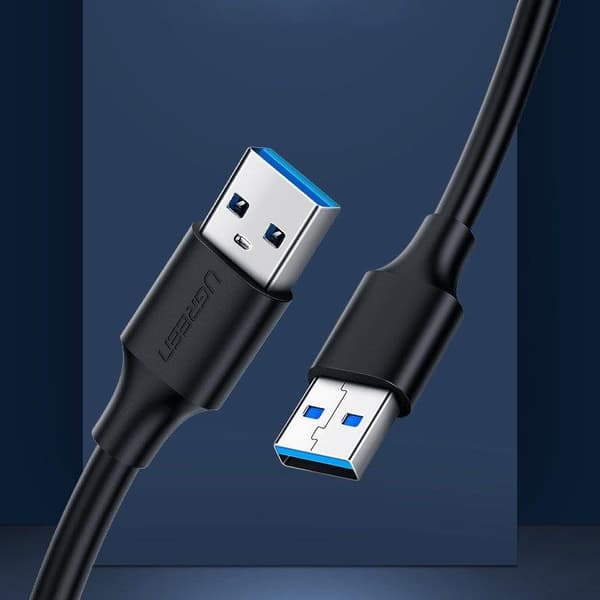 Ugreen USB 3.0 male USB 3.0 male Kabel 2m Grå