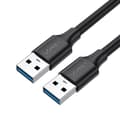 Miniatyrbild 1 av 5: Ugreen USB 3.0 male USB 3.0 male Kabel 2m Grå