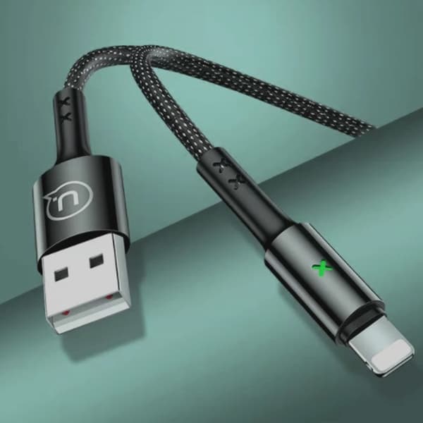 Ugreen USB-C till USB-A kabel 1m 3A Svart