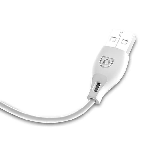 Dudao USB Till Micro USB Kabel 2m - Vit