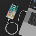 Miniatyrbild 3 av 3: SiGN USB-C till Lightning kabel 2.1A, 0,25m - Vit