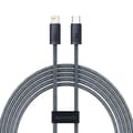 Miniatyrbild 1 av 4: Baseus USB-C till Lightning kabel 20W 2m - Grå