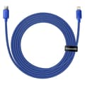 Miniatyrbild 4 av 6: Baseus Crystal USB-C till Lightning kabel 20W 2m - Blå