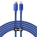 Miniatyrbild 1 av 6: Baseus Crystal USB-C till Lightning kabel 20W 2m - Blå