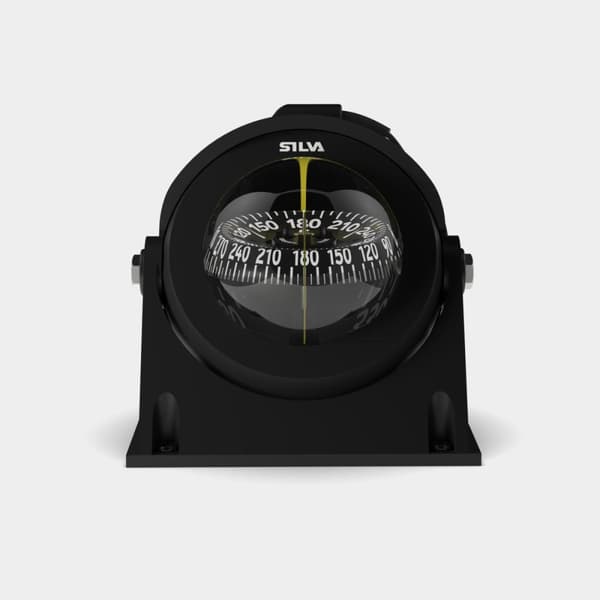 Båtkompass Silva 70NBC/FBC, Ø70 mm, bygel/skottmonterad, svart