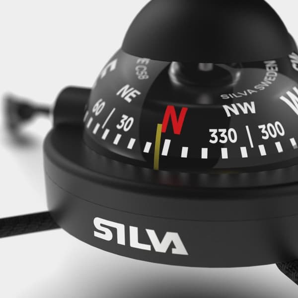 Kajakkompass Silva 58 Kayak, svart