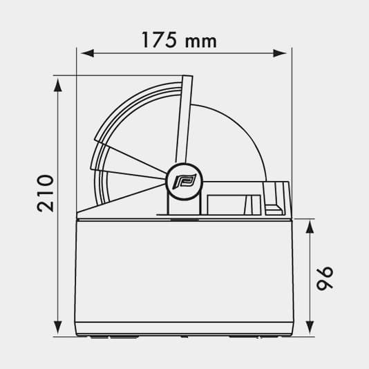 Nakterhus / piedestalbas Plastimo, till Olympic 135