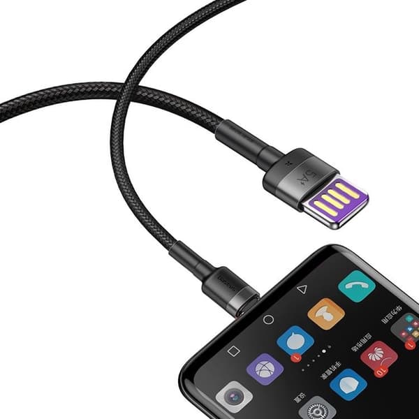Baseus Cafule USB-C till USB-A kabel 40W 1m - Svart/Grå