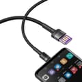 Miniatyrbild 4 av 6: Baseus Cafule USB-C till USB-A kabel 40W 1m - Svart/Grå