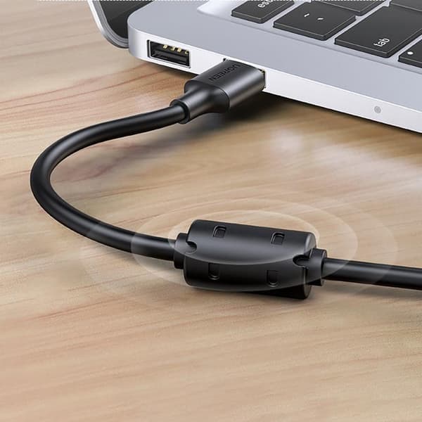 Ugreen Förlängning USB 2.0 Kabel 5m - Svart