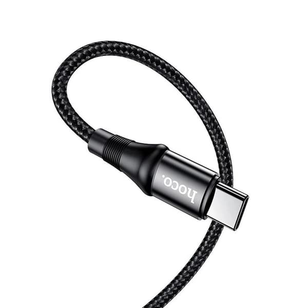 Hoco Exquisito USB-C till USB-C kabel 100W 1m - Svart