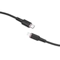 Miniatyrbild 3 av 4: Acefast MFI USB-C till Lightning kabel 30W 1.2m - Svart