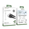 Miniatyrbild 4 av 4: Acefast MFI USB-C till Lightning kabel 30W 1.2m - Svart
