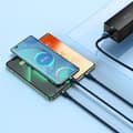 Miniatyrbild 4 av 5: Baseus 3in1 USB-A till USB-C, Lightning, microUSB kabel 100W 1.2m