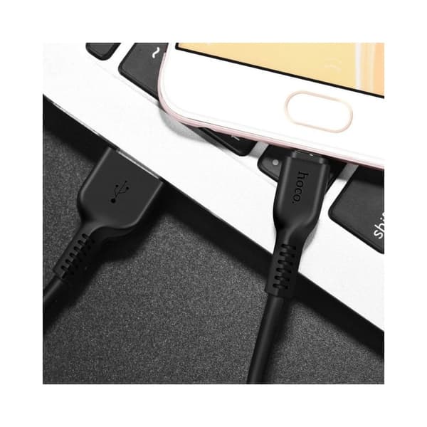 HOCO USB-A till Lightning Kabel X20 1m Svart